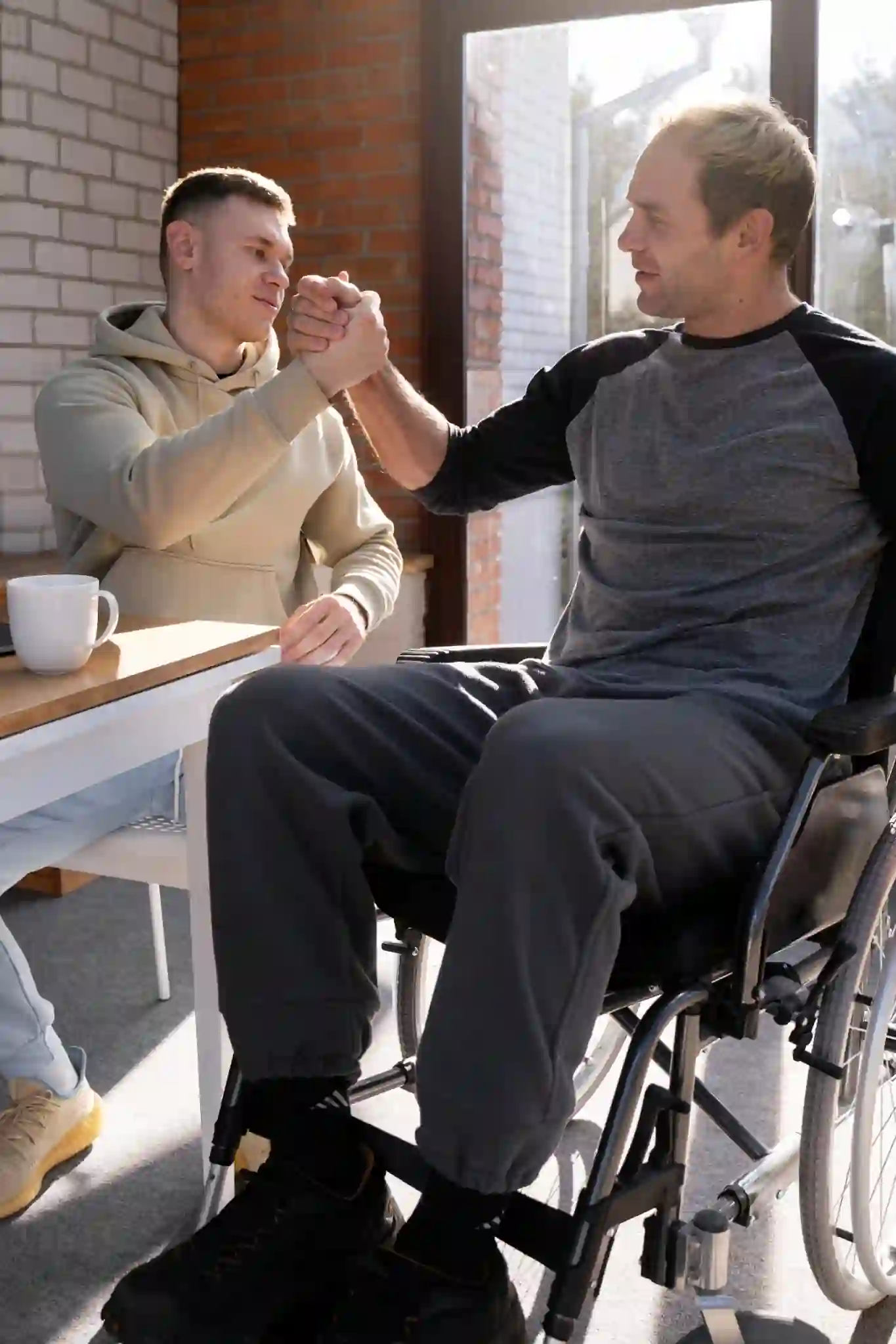 Disability Support Services Ipswich with Multibility Care supporting an NDIS participant with everyday life