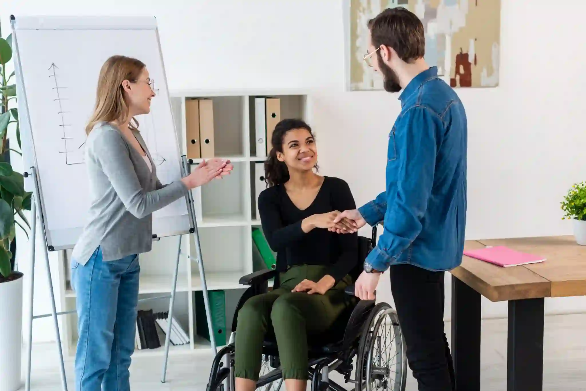 Support Coordination Brisbane with Multibility Care helping an NDIS participant understand services and plan options