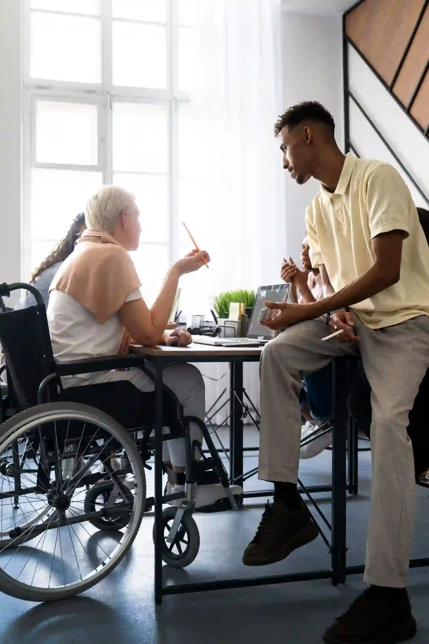 Supported Independent Living Redlands with Multibility Care supporting an NDIS participant at home