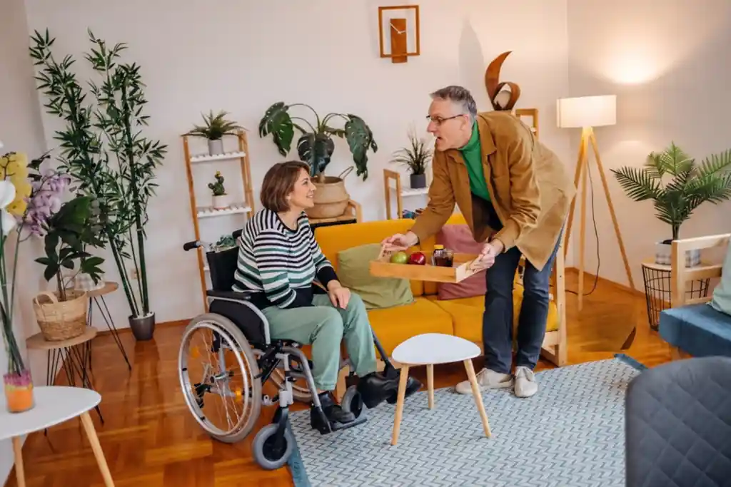 Participant receiving Supported Independent Living support in the Gympie region